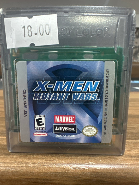 X Men Mutant Wars GBC
