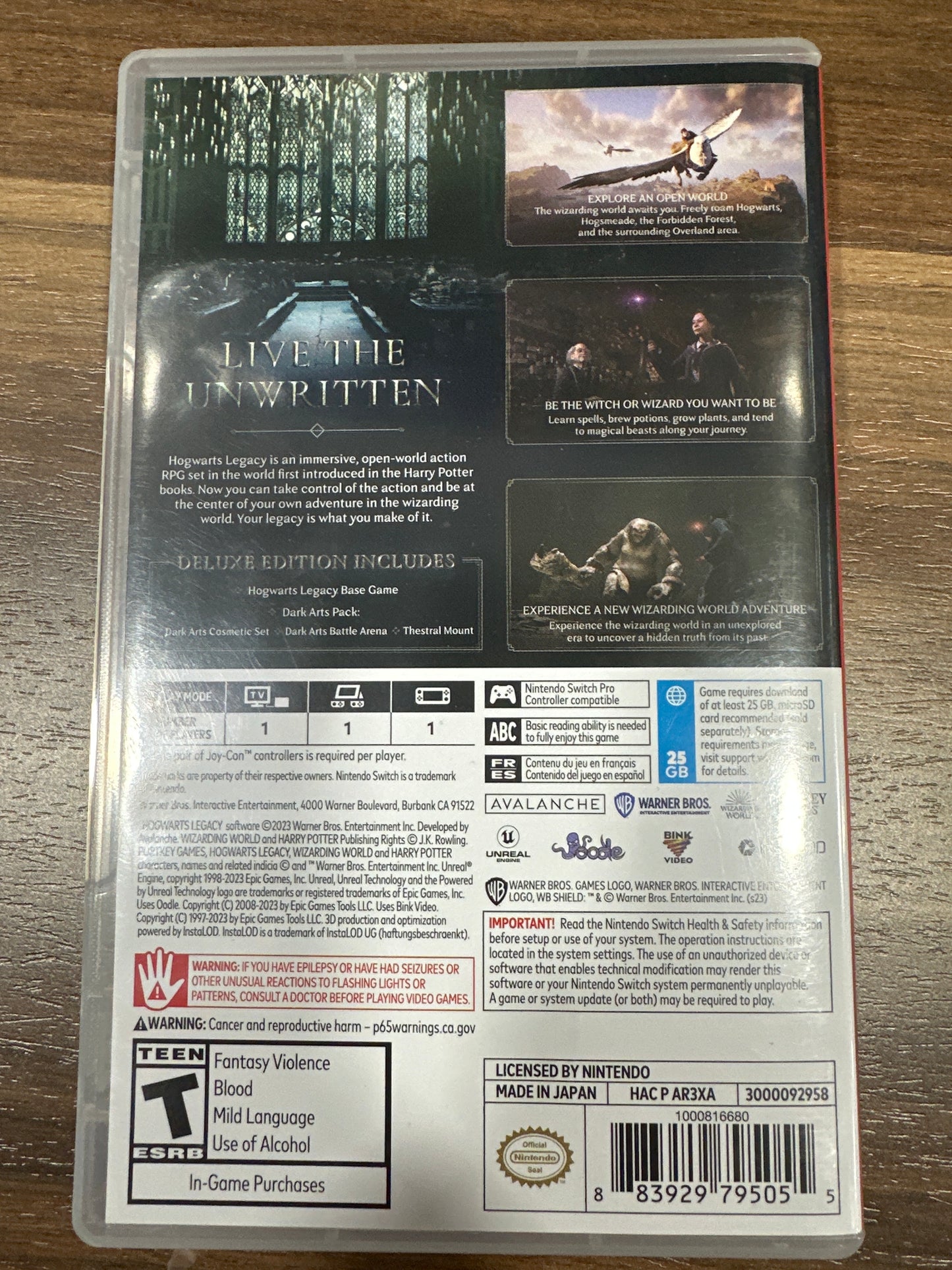 Hogwarts Legacy Deluxe Edition