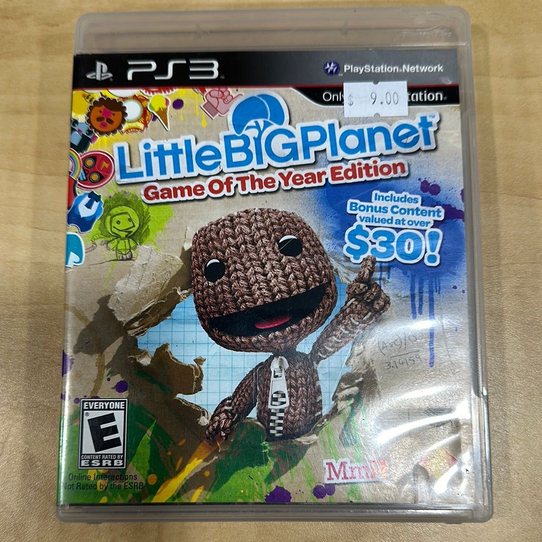 Little Big Planet Game of the Year Edition