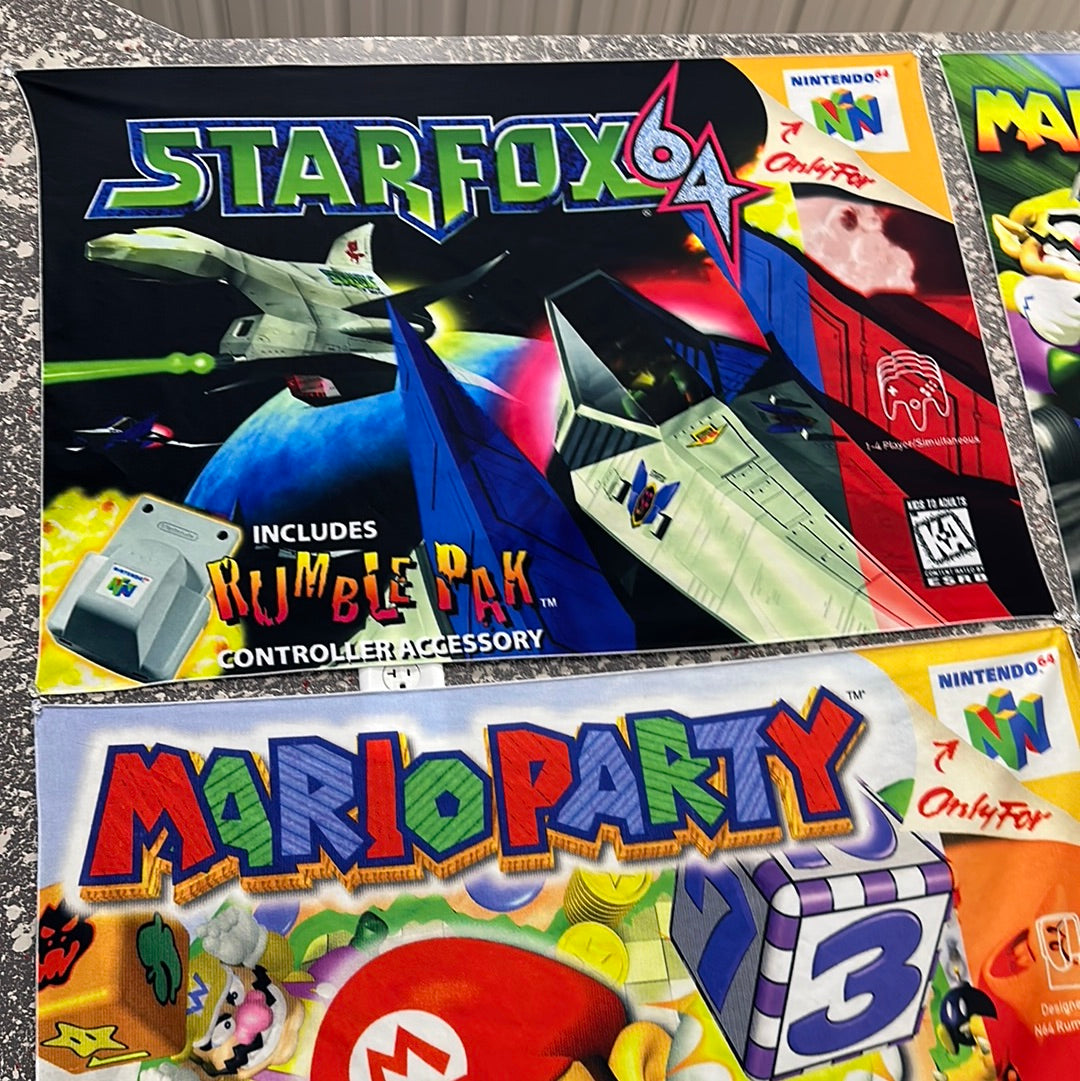 Star fox 64 box art