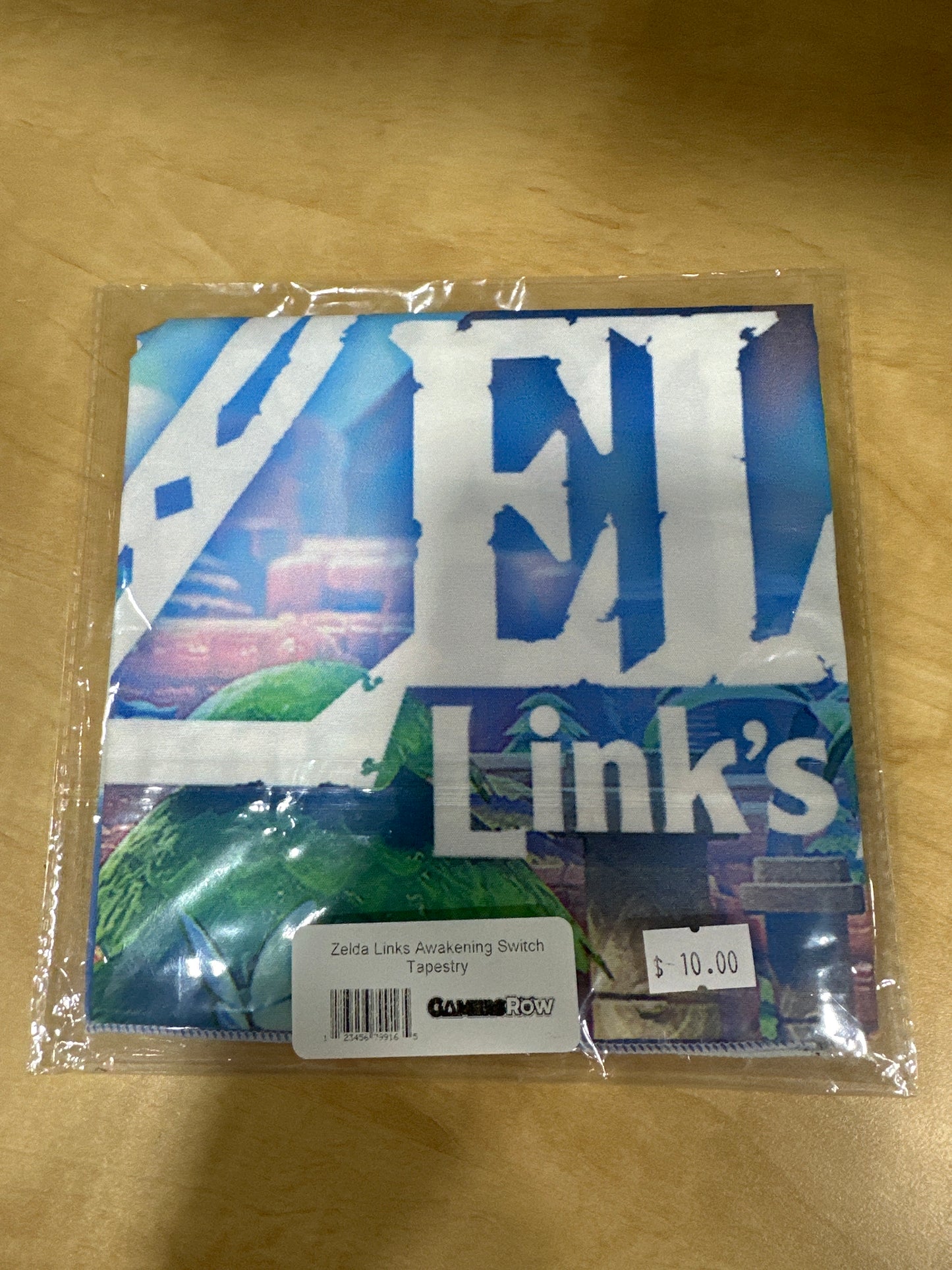 Zelda Links Awakening Switch Artwork Tapestry 18x24