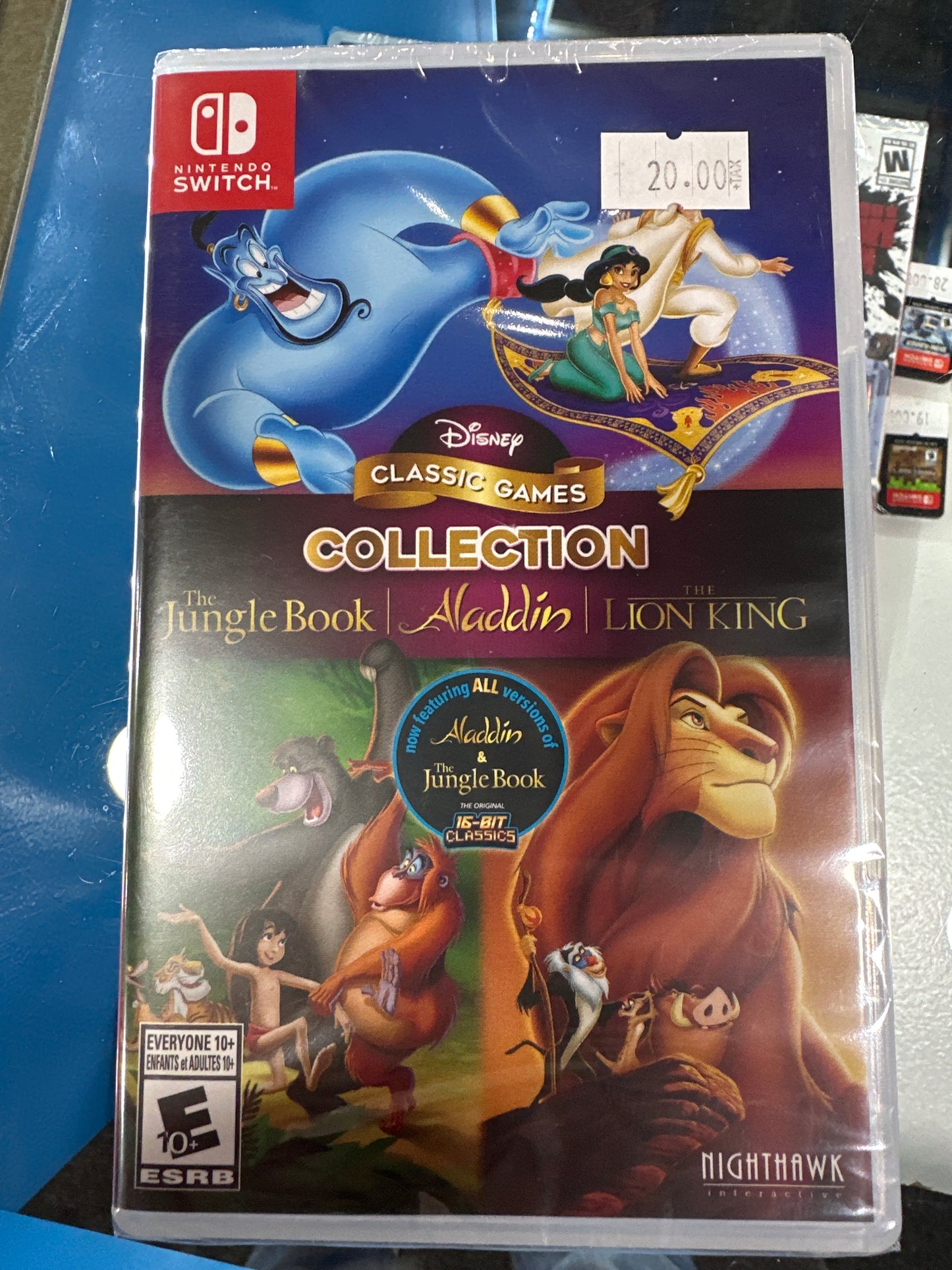 Disney Classic Collection Jungle Book Aladdin Lion King