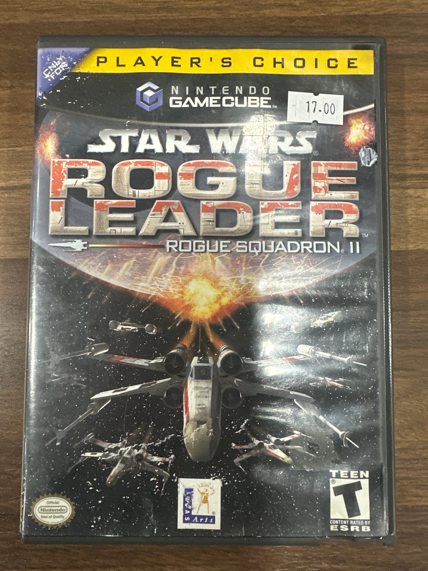 Star Wars Rogue Leader Rogue Squadron II Players Choice( Cosmetic Flaws)