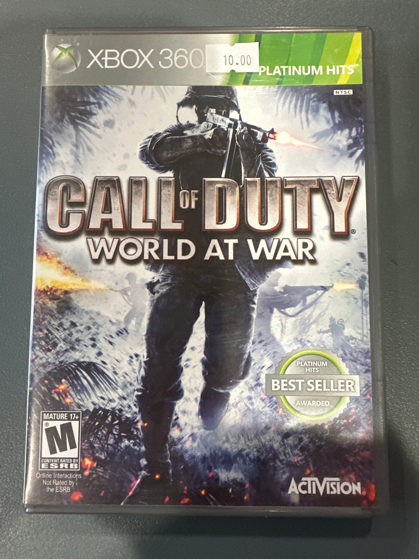Call Of Duty World at War Platinum Hits