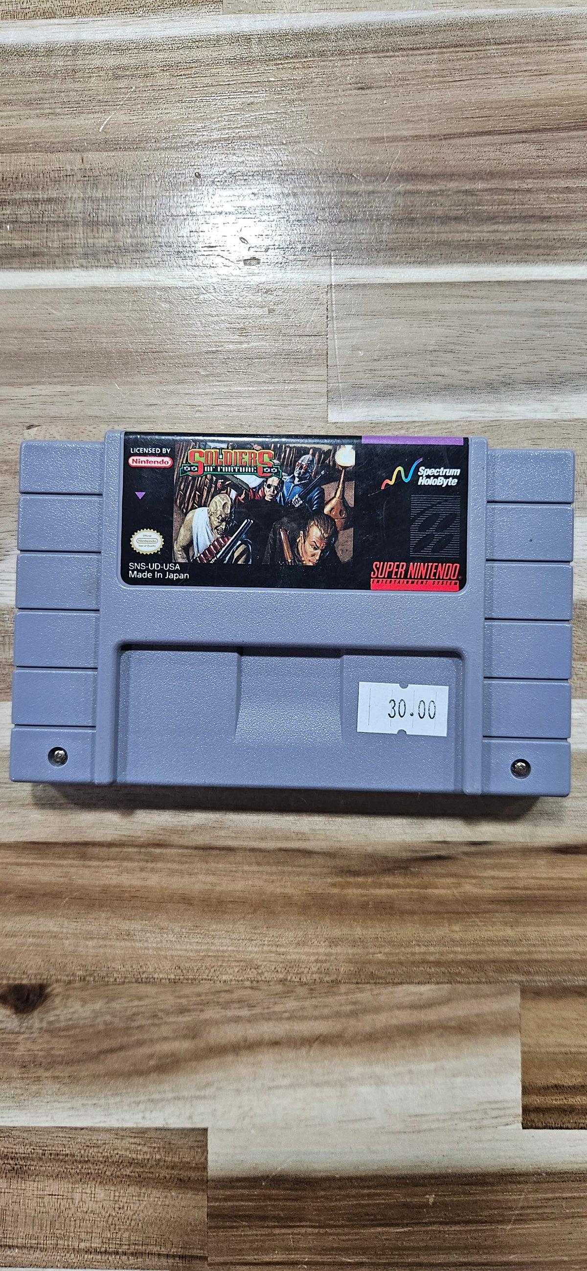 Soldier of Fortune SNES