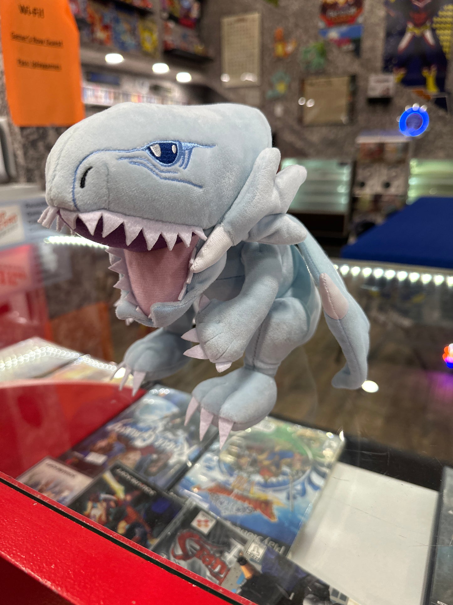 8” Blue Eyes White Dragon Plush