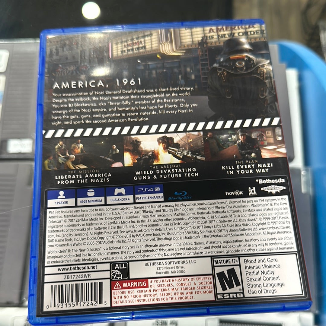 Wolfenstein II the new colossus