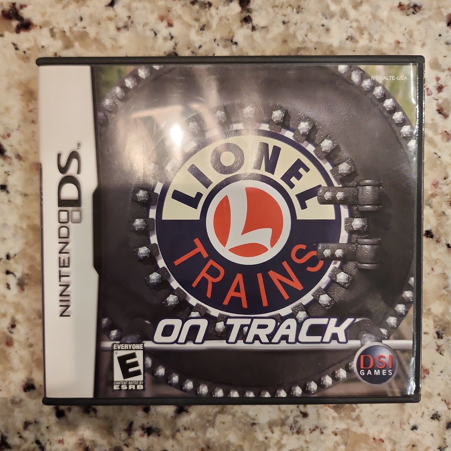 Lionel trains on track