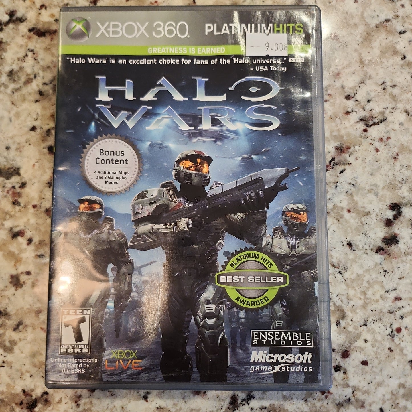 Halo wars Platinum Hits