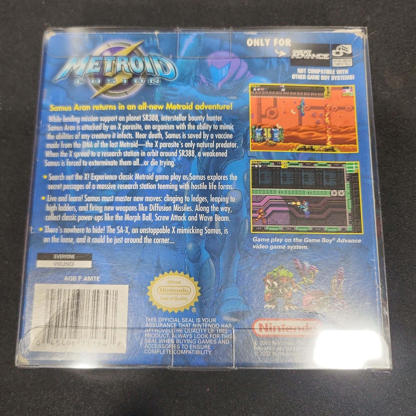 Metroid fusion cib