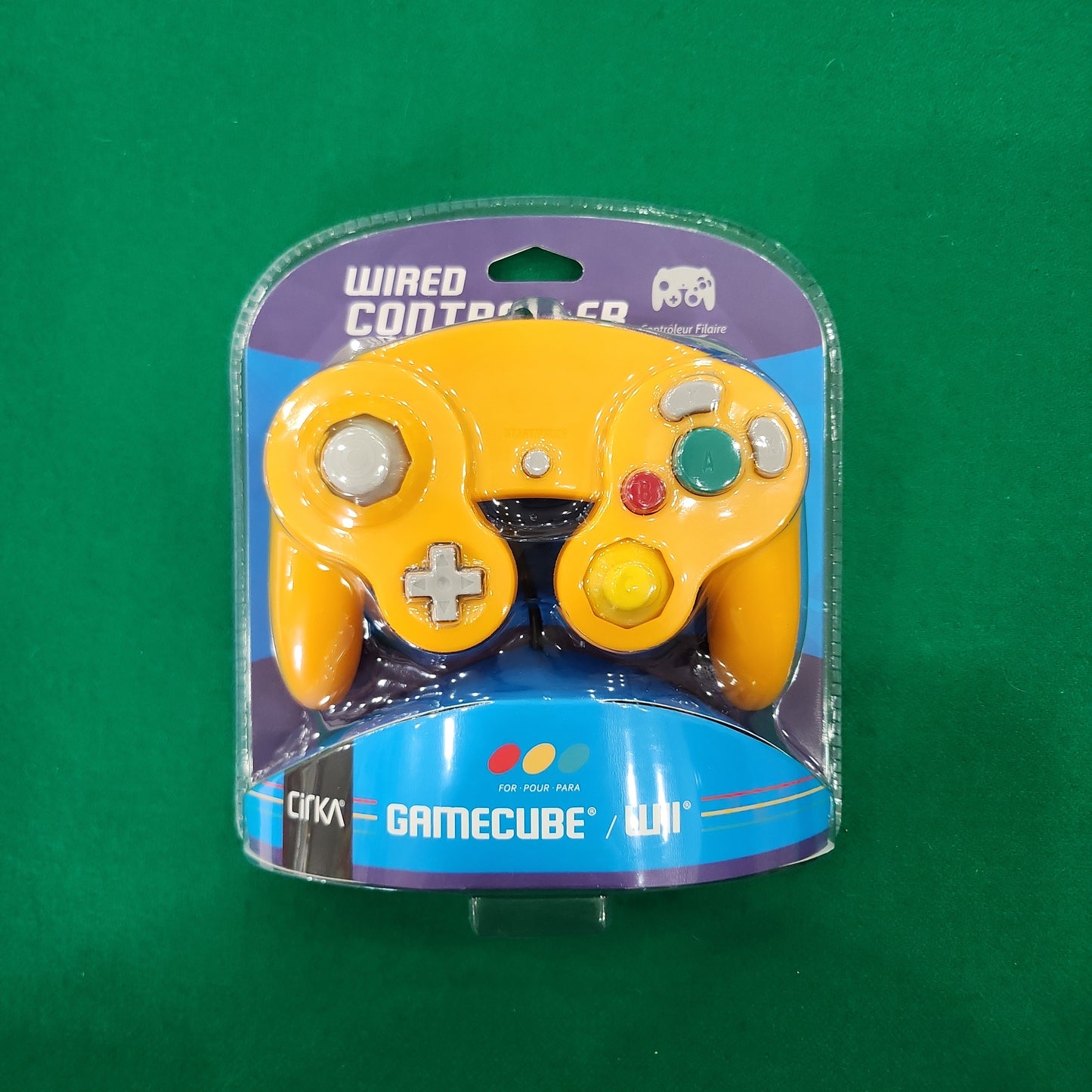 Circa game cube/wii controller orange