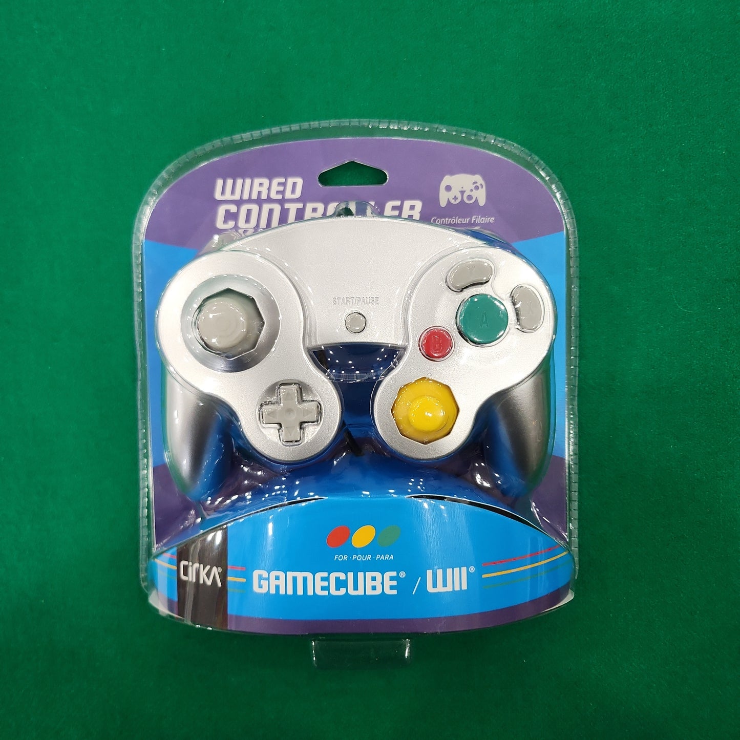 Cirka gamecube/wii controller silver