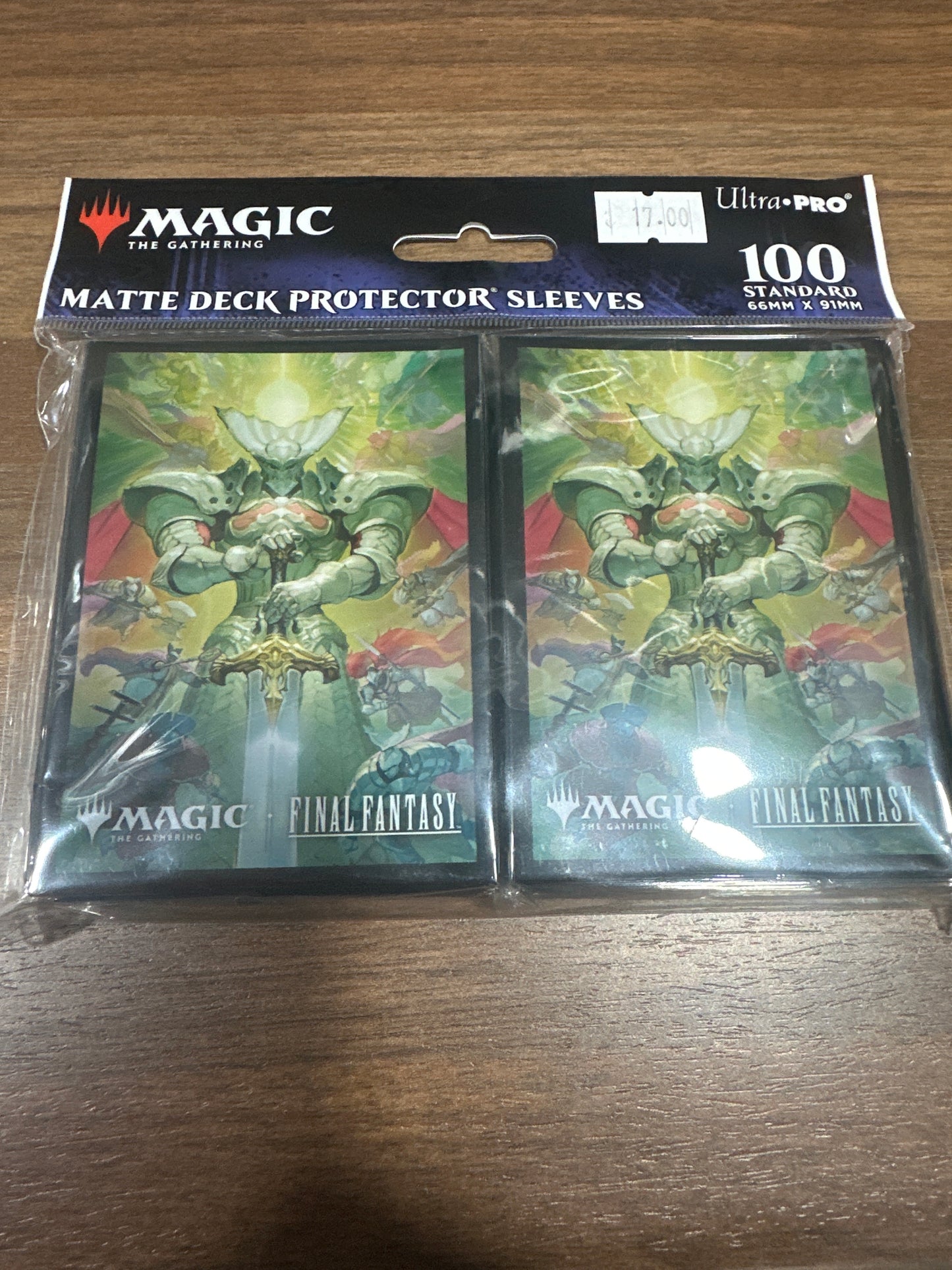 MTG Final Fantasy Deck Protector Sleeves Knight Of Round