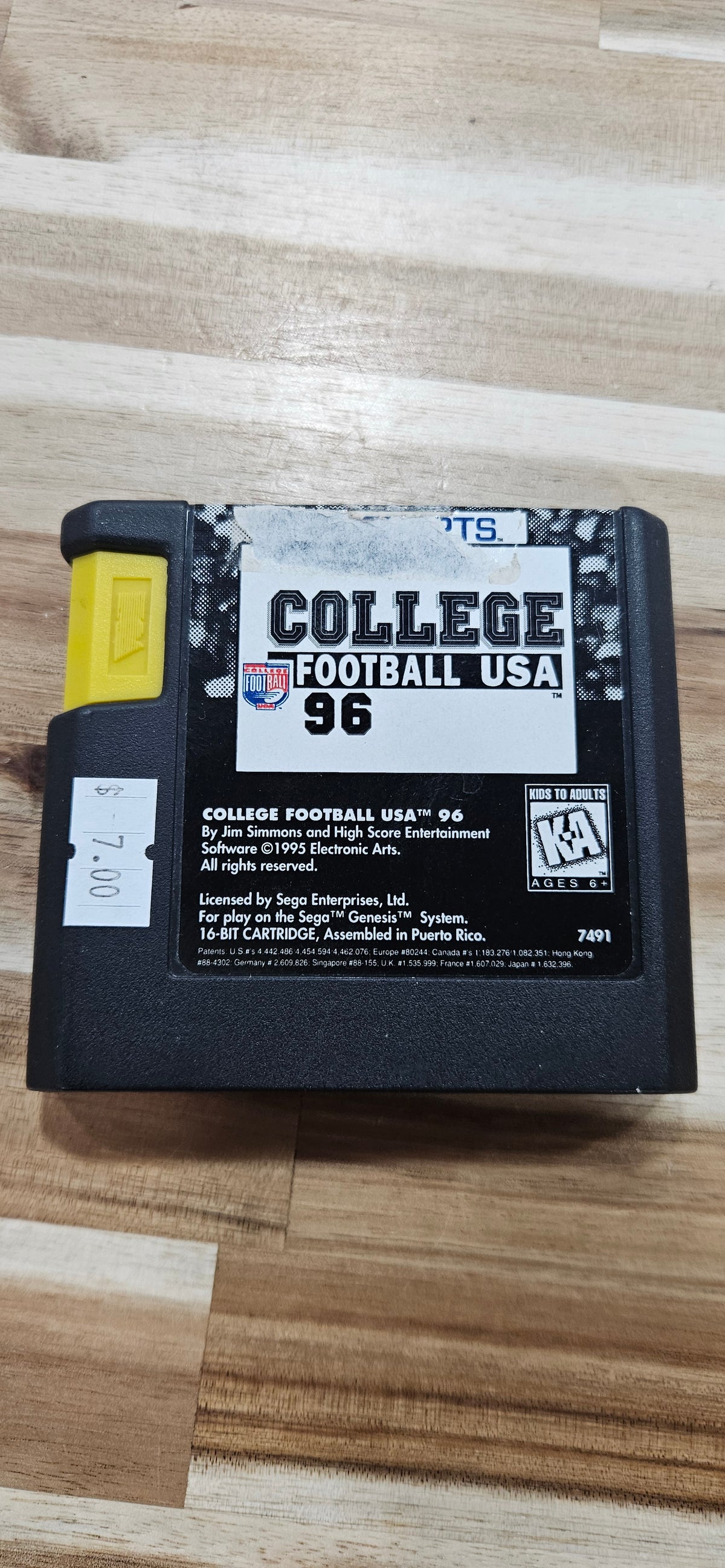 College Football USA 96