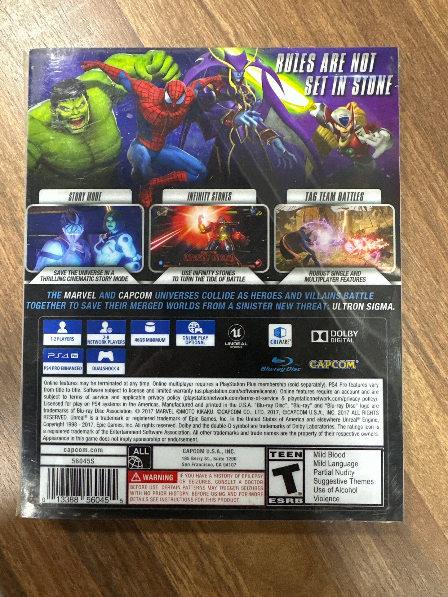 Marvel Vs Capcom Infinite Sealed