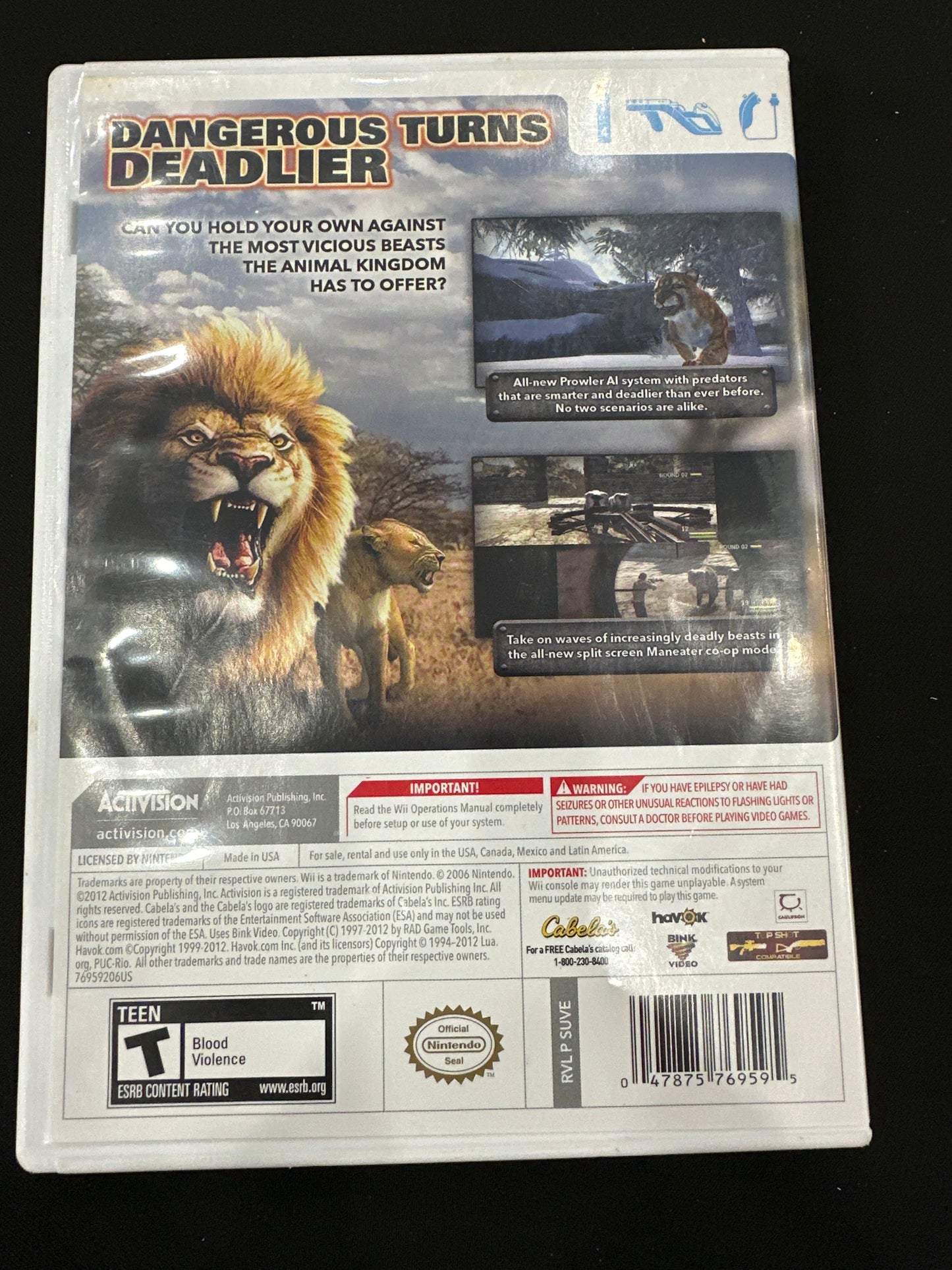 Cabelas Dangerous Hunts 2013