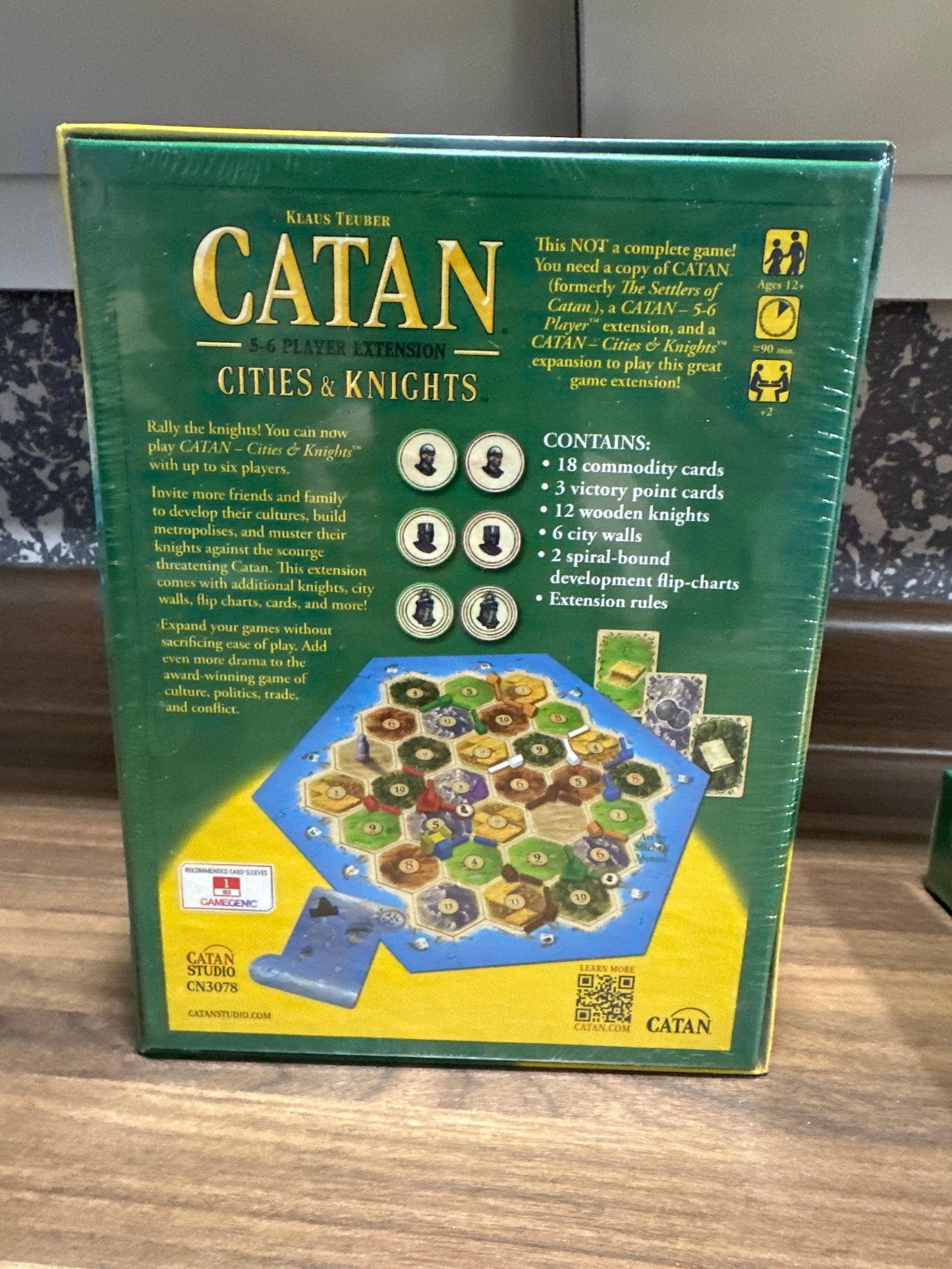 Catan Cities and Knights Extension