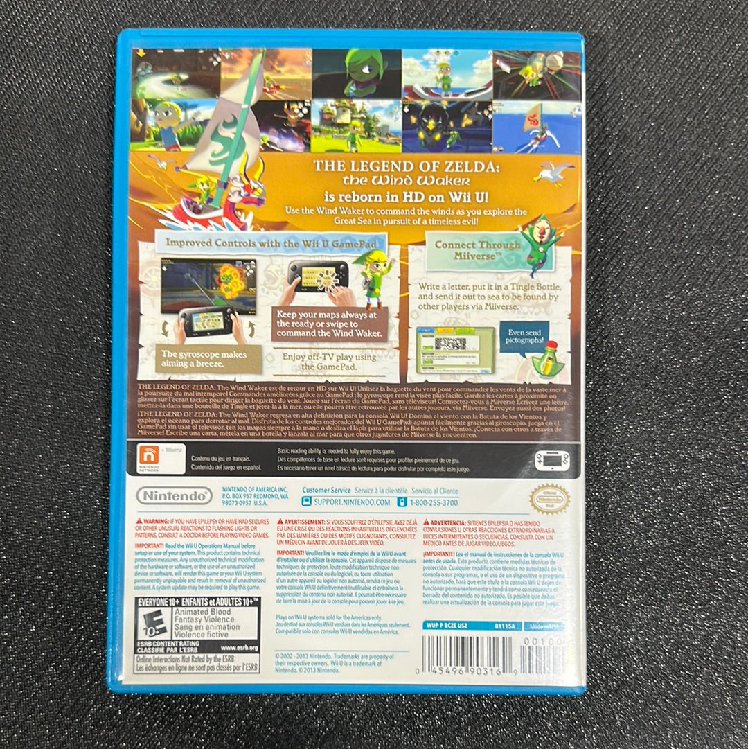 The Legend of Zelda The Windwaker HD