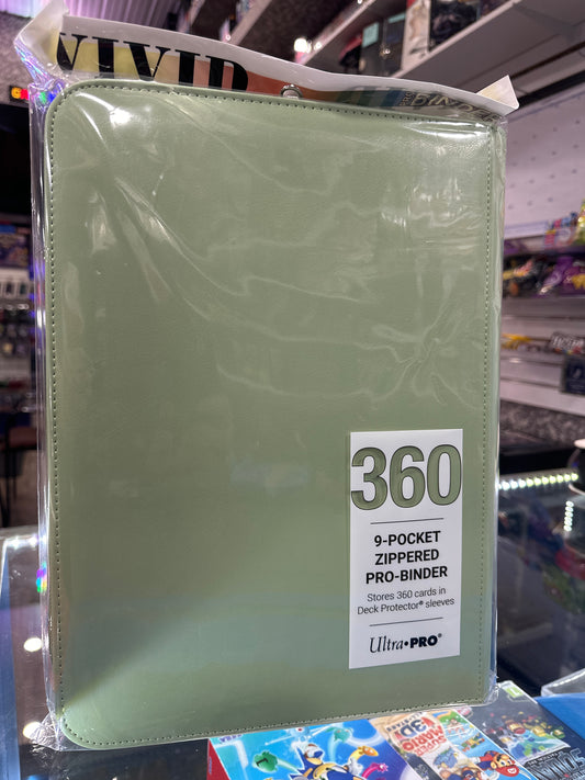 Cool Matcha 360 Ct Zippered Binder