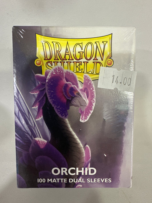 Orchid Matte Dual Sleeves 100Ct Dragon Shield