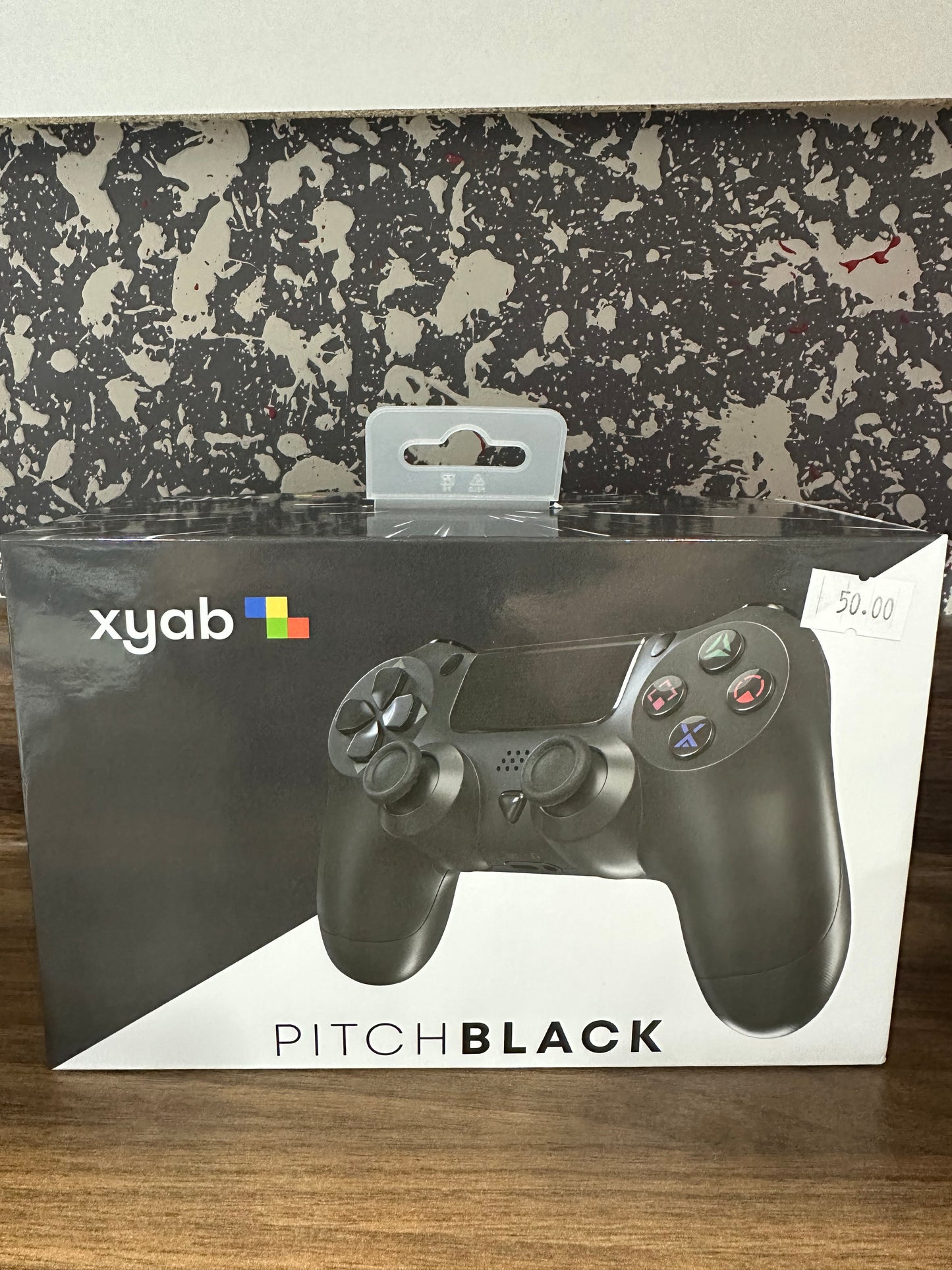Pitch Black PS4 Controller