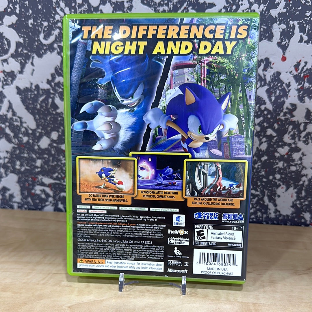 Sonic Unleashed Platinum Hits