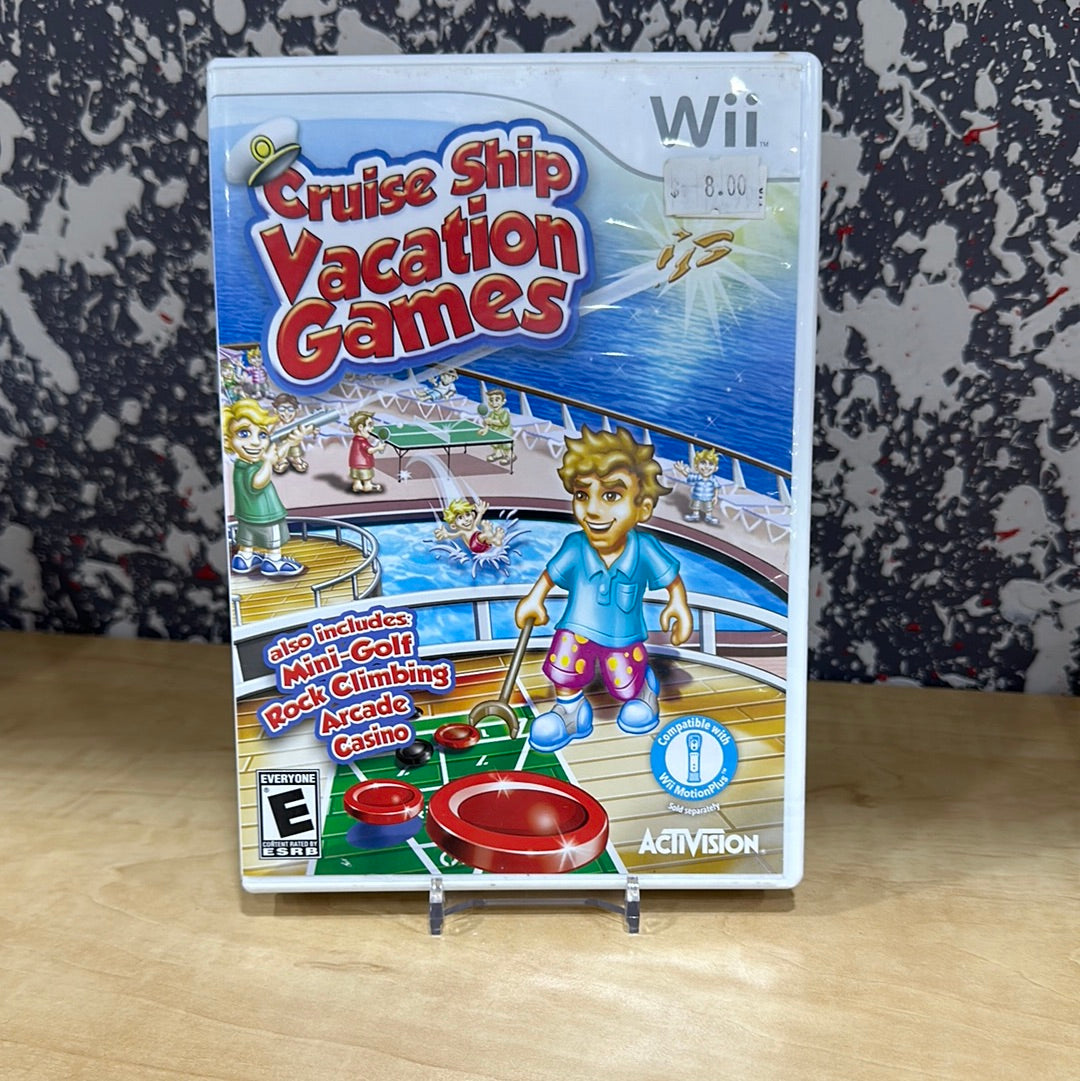 Cruise Ship Vacation Games