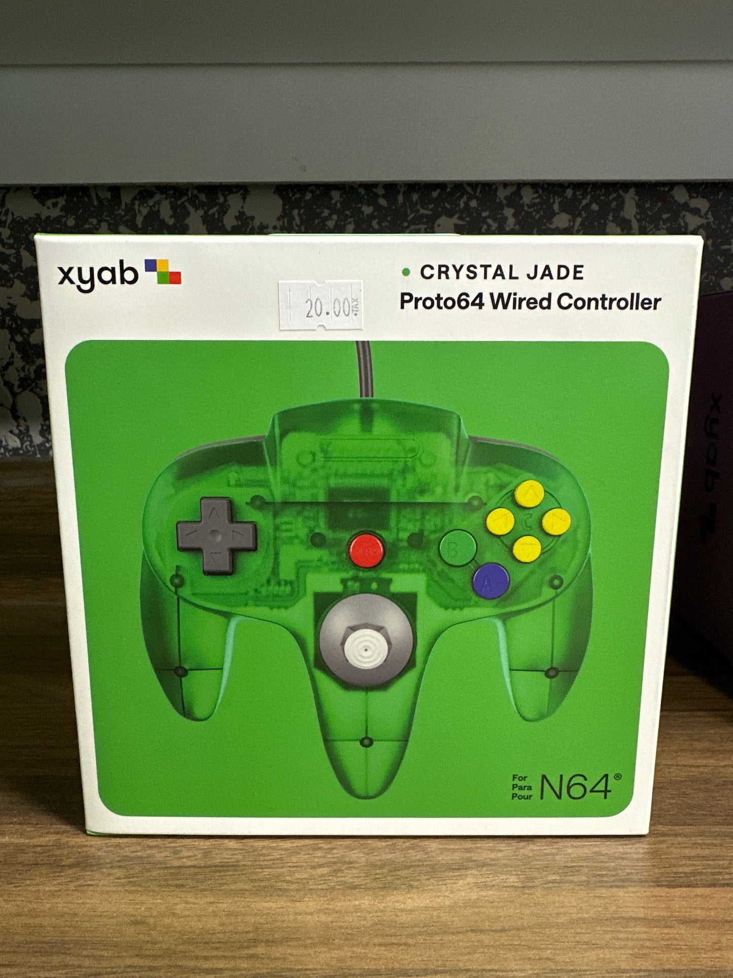 Crystal Jade N64 Controller