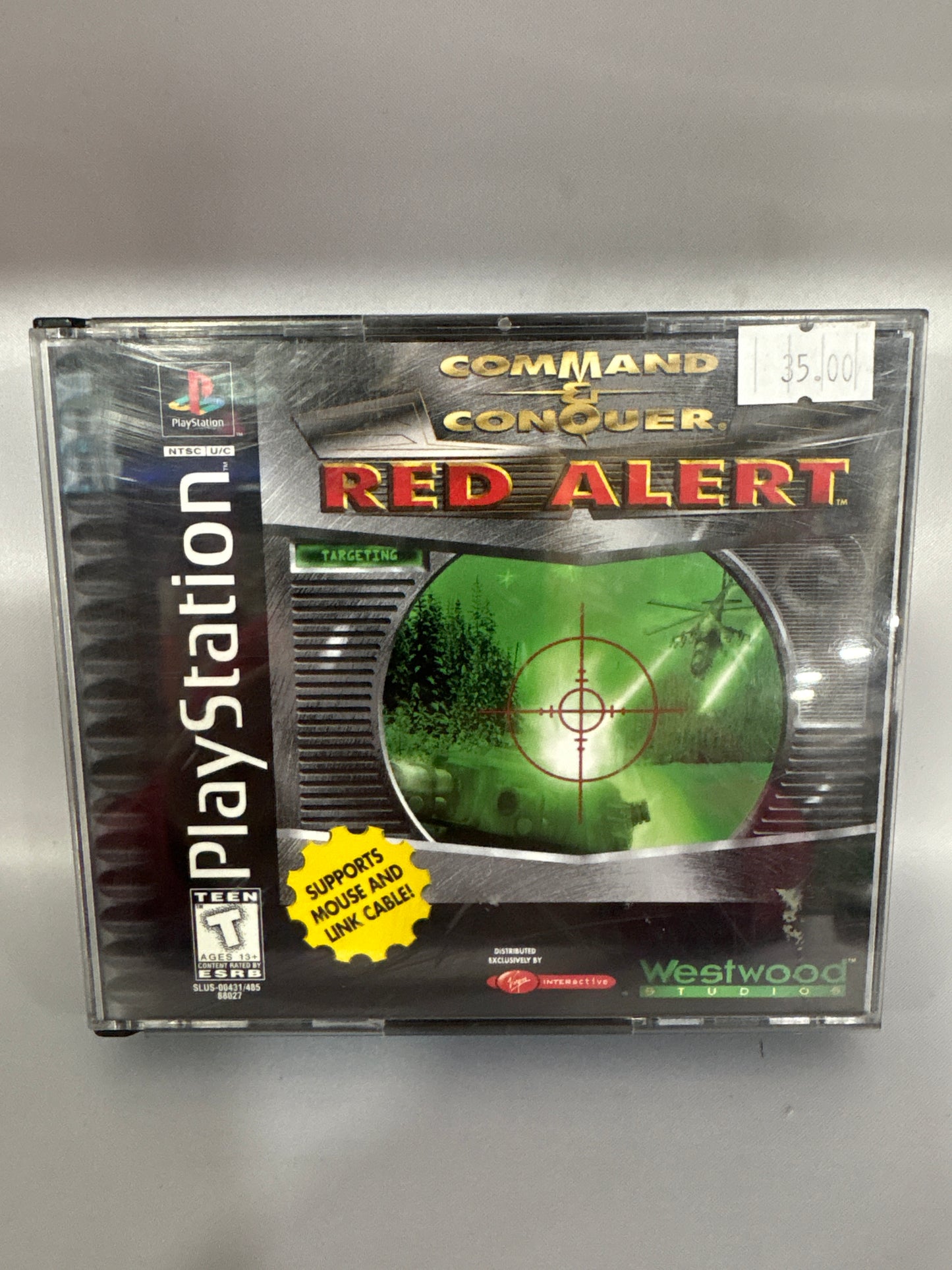 Command& ConQuer Red Alert PlayStation