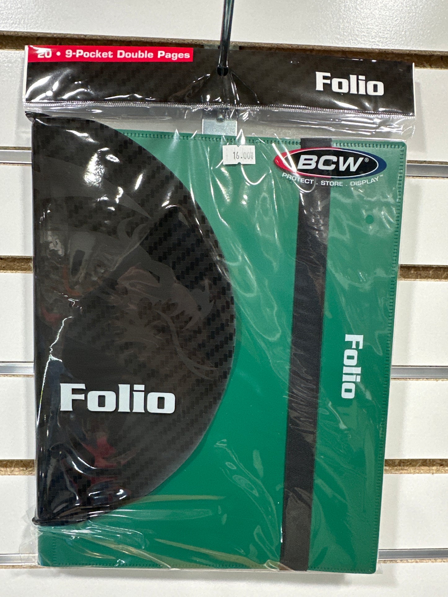 BCW Green Card Binder