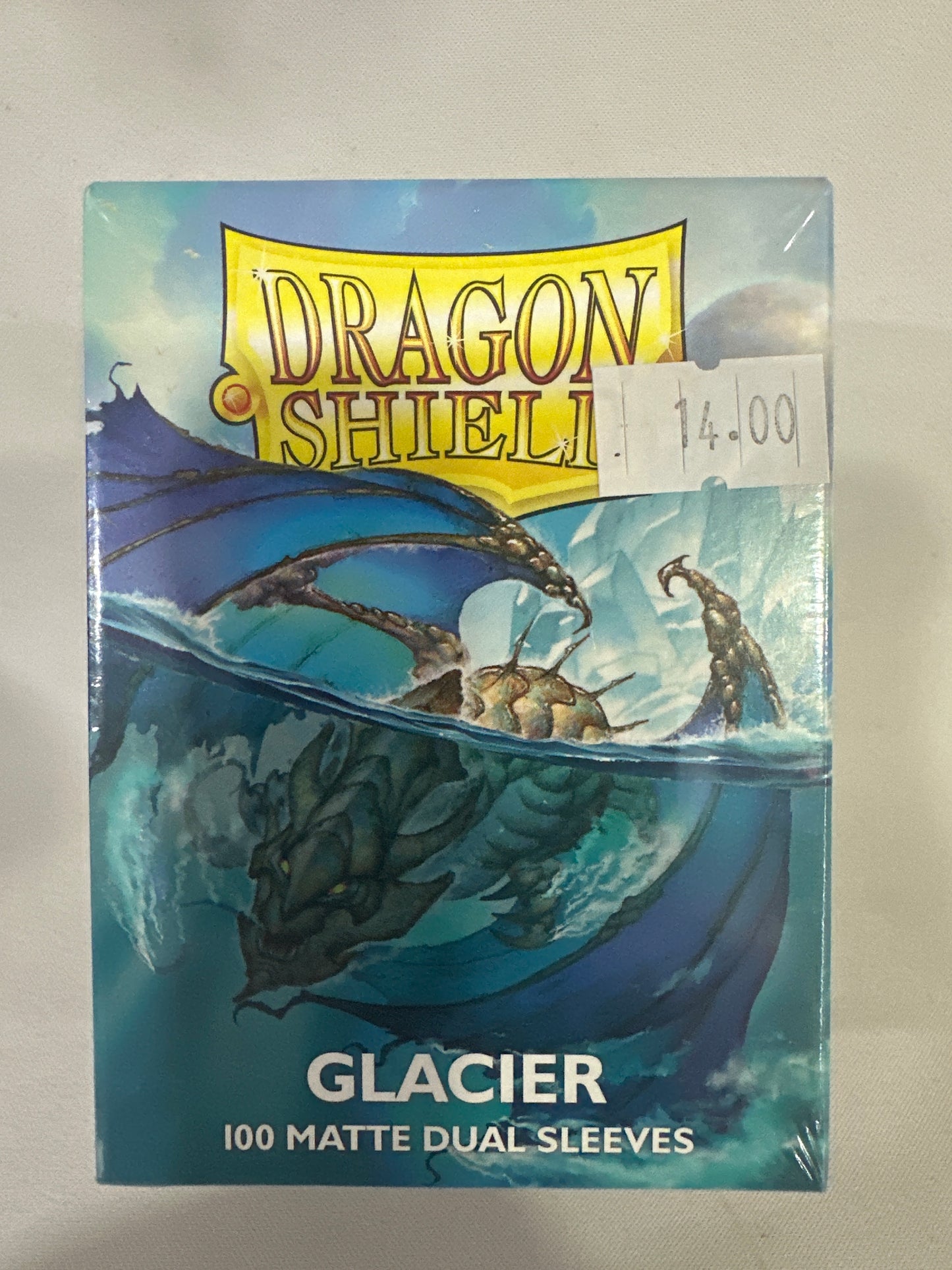 Glacier Matte Dual Sleeves 100Ct Dragon Shield