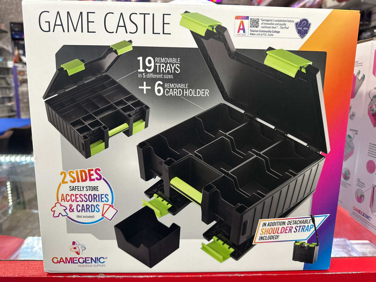 Black Green Game Castle
