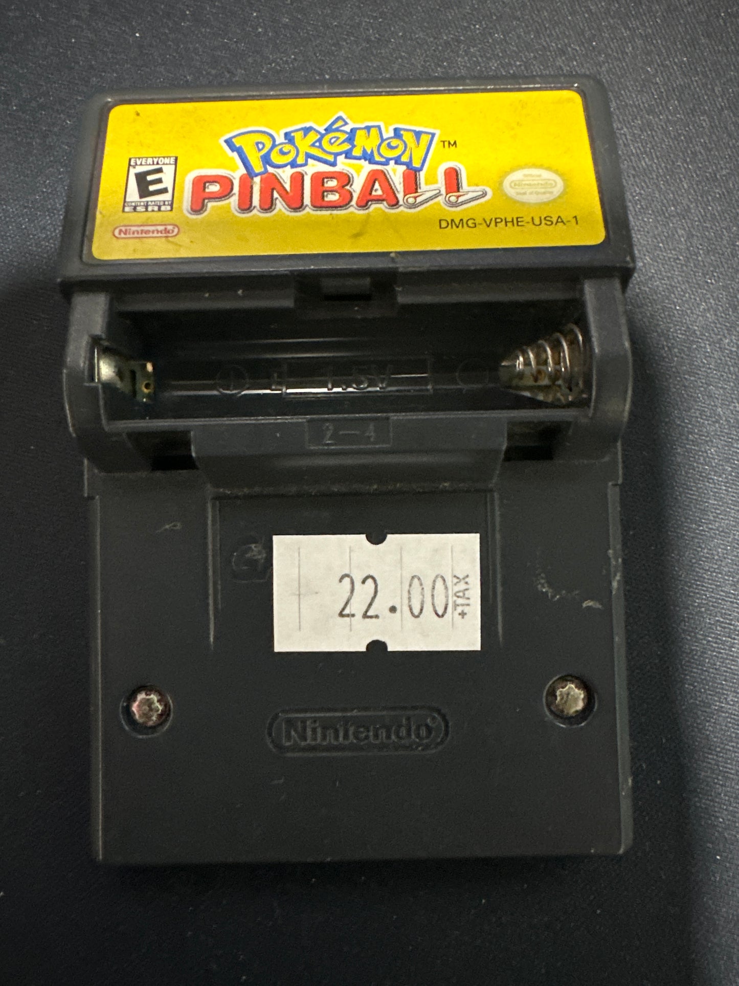 Pokémon Pinball (Cosmetic Flaws)