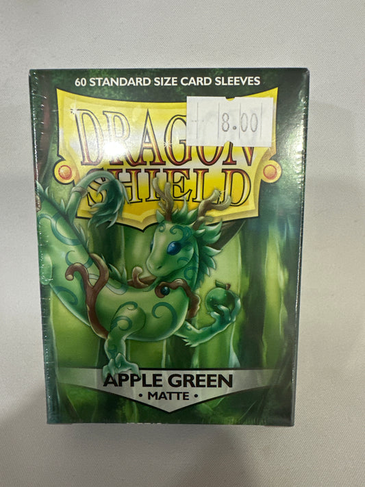 Apple Green 60Ct Matte Sleeves Dragon Shield