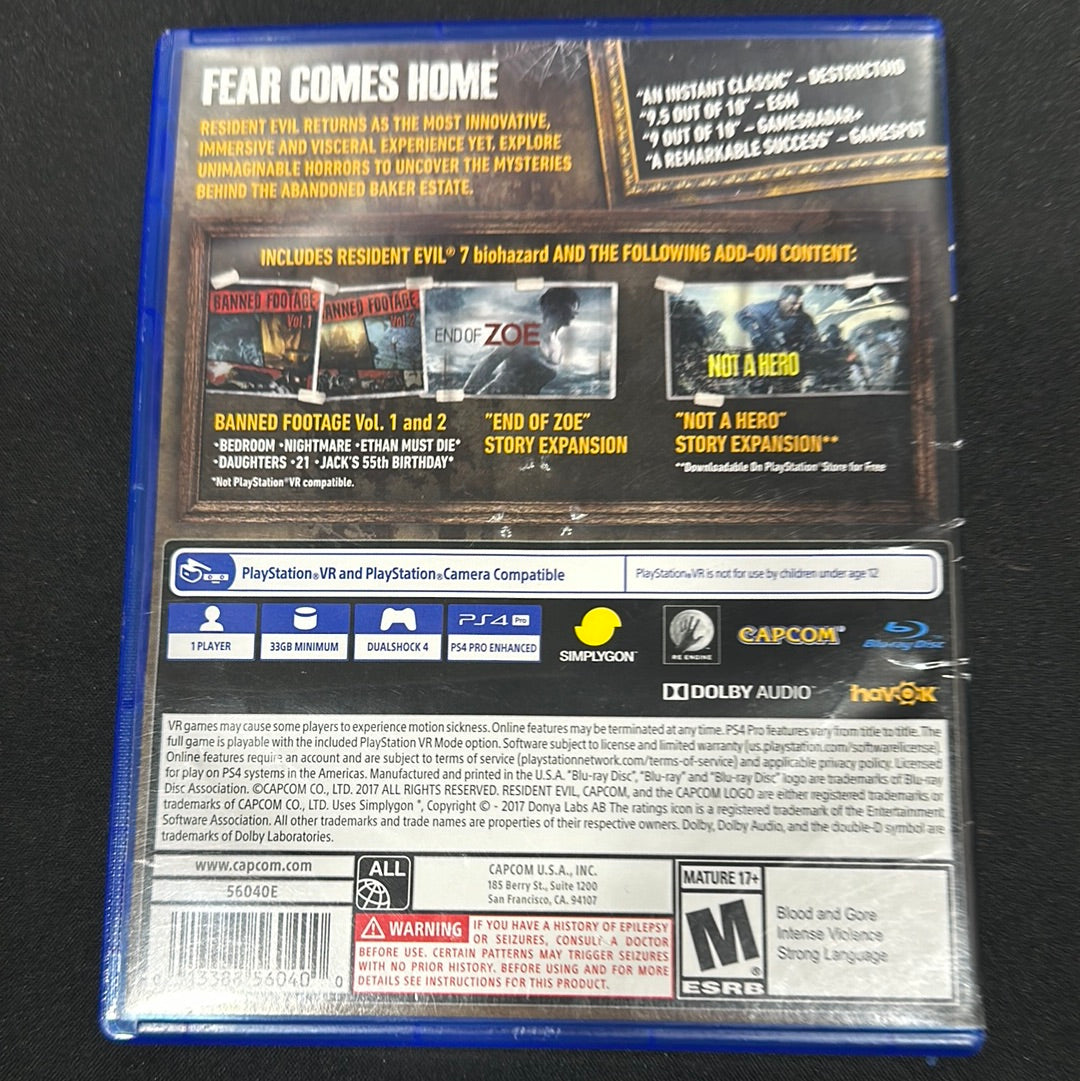 Resident Evil Biohazard