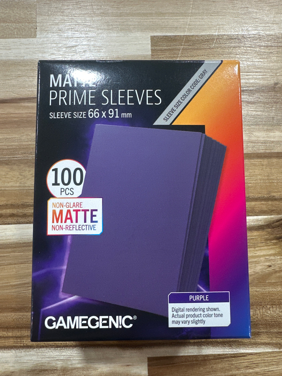 Prime Sleeves 100 CT Matte Purple