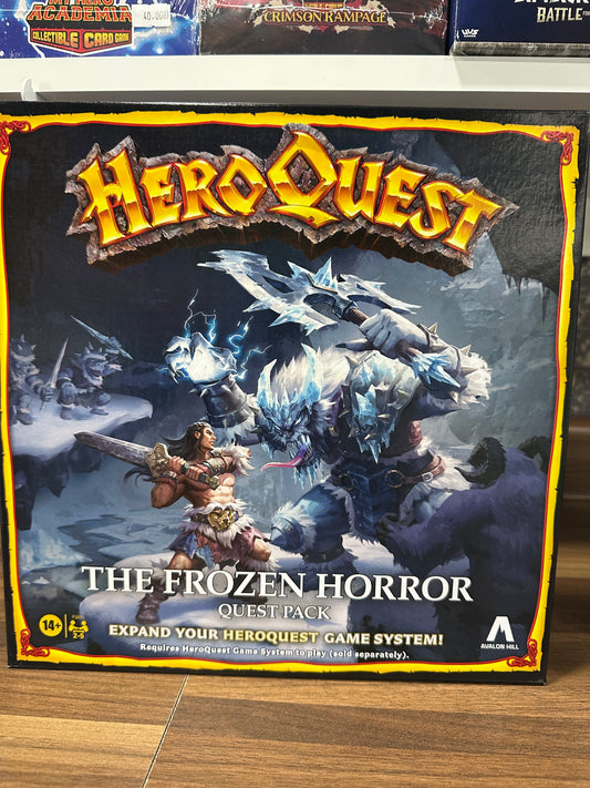 Hero Quest Expansion The Frozen Horror Quest Pack