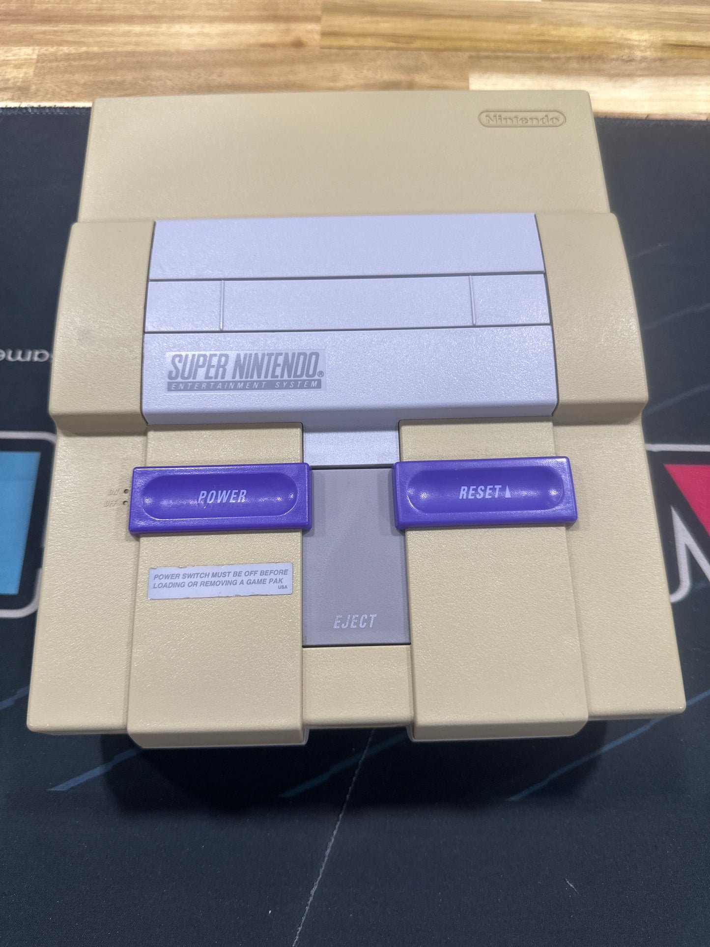 SNES System Cosmetic Flaws