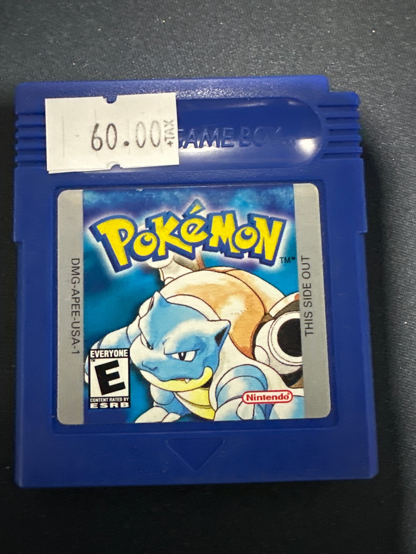 Pokémon Blue Second Print