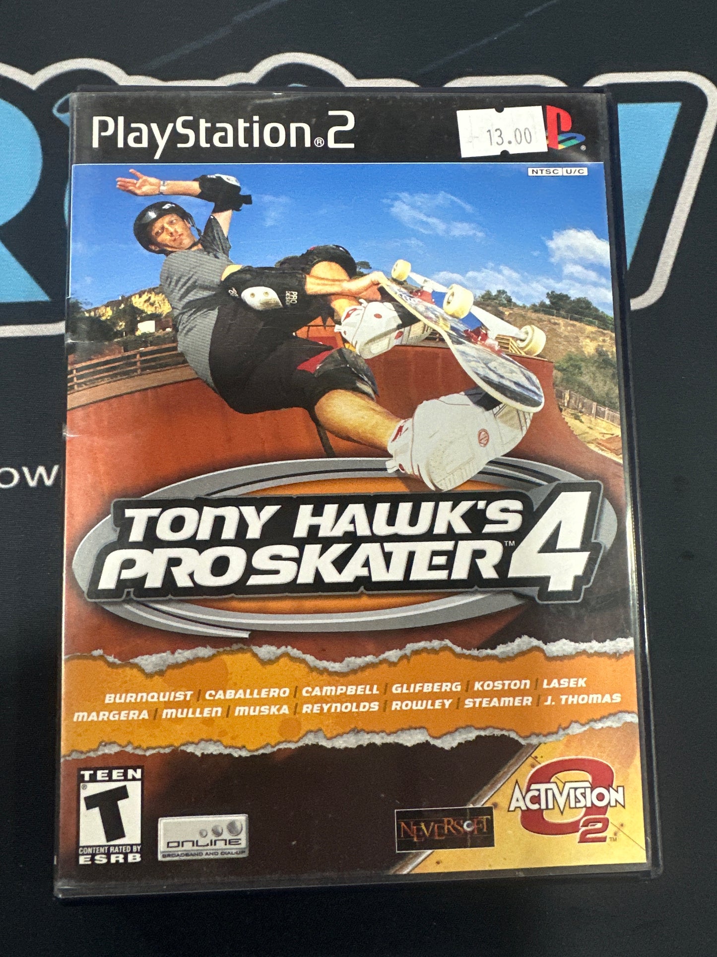Tony hawks pro skater 4