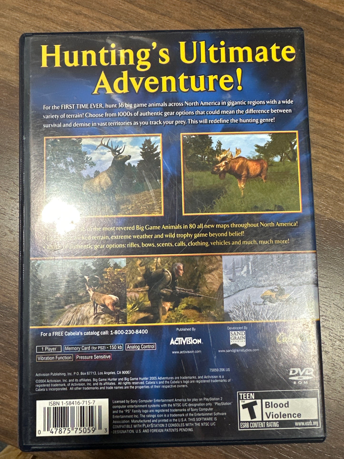 Cabelas Big Game Hunter