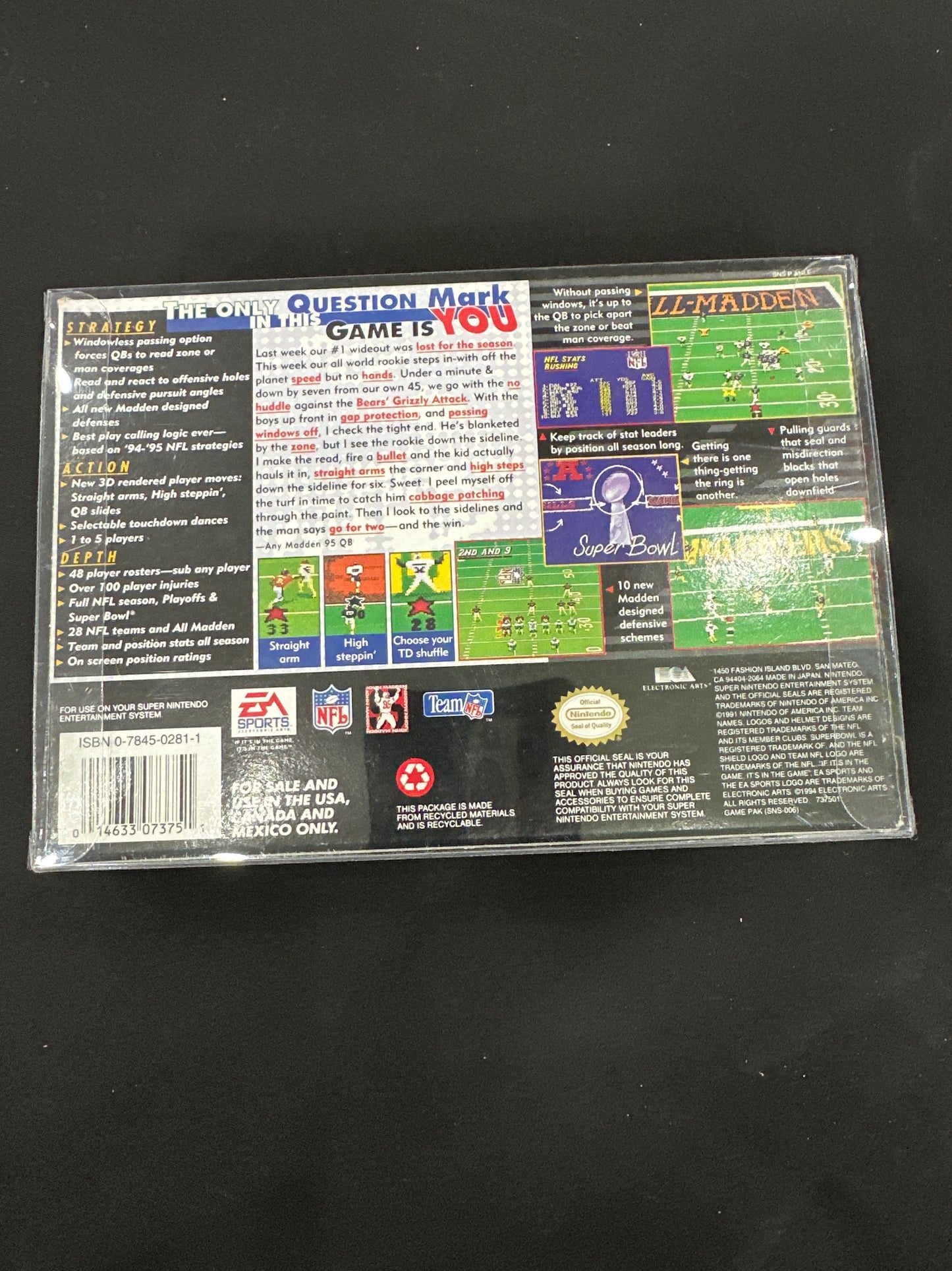 Madden 95 CIB