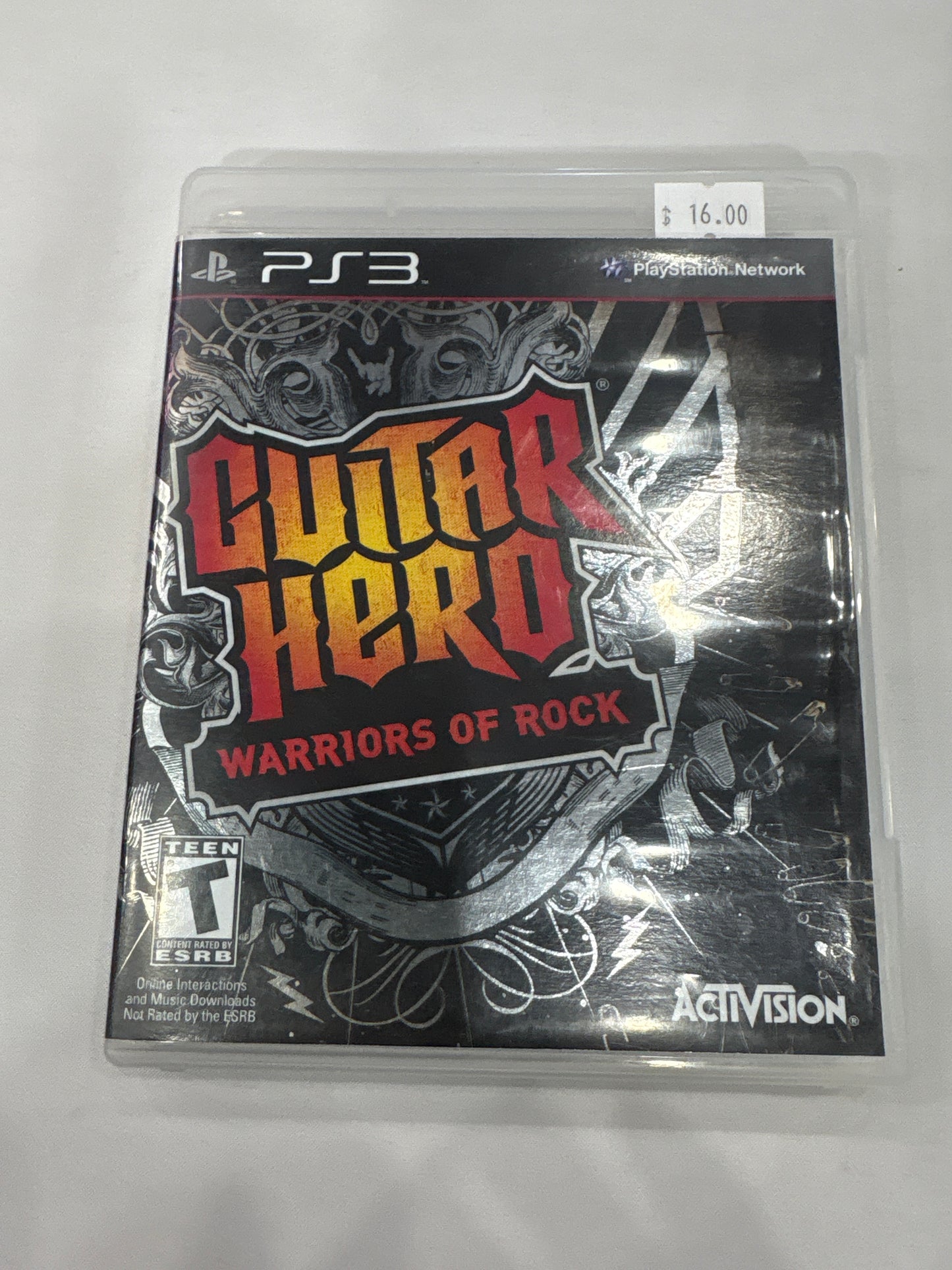 Guitar Hero warriors of Rock PS3