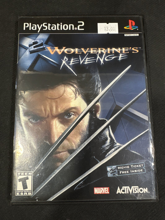 Wolverine’s Revenge PlayStation 2