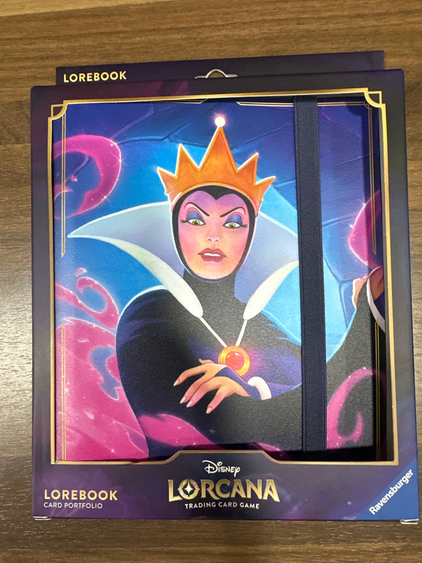 Lorcana Lore Book Portfolio Maleficent