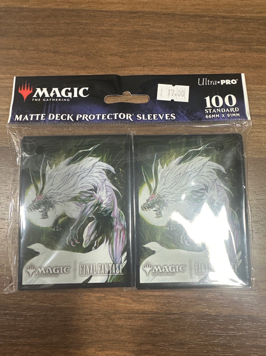 MTG Final Fantasy Deck Protector Sleeves Fenrir