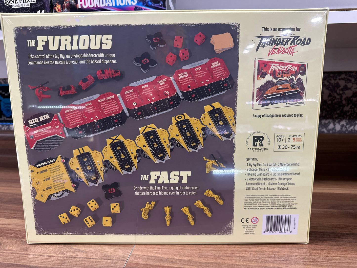 Thunder Road Vendetta Part 2 Big Rig and The Final Five Expansion