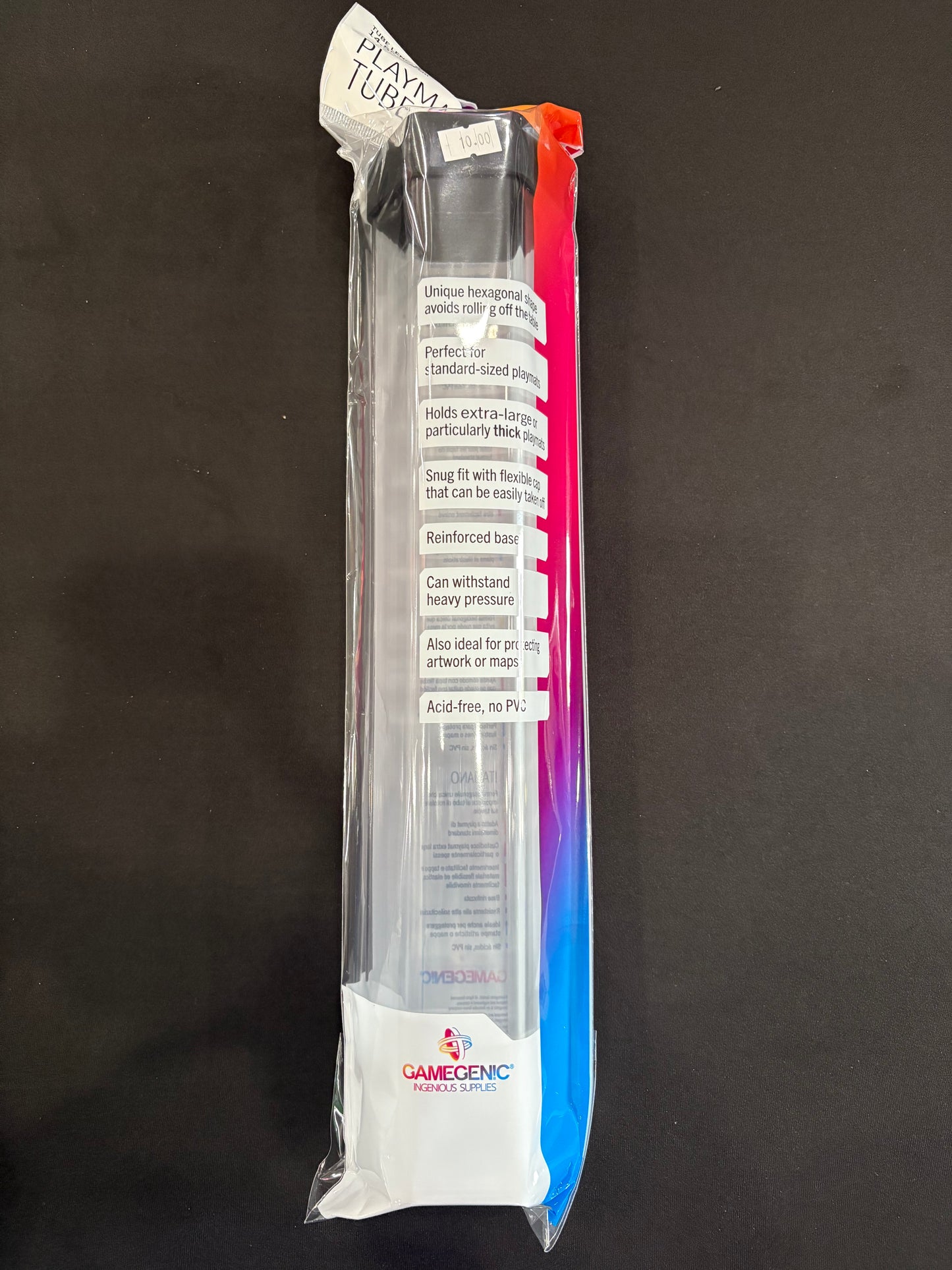 Clear Playmat Tube