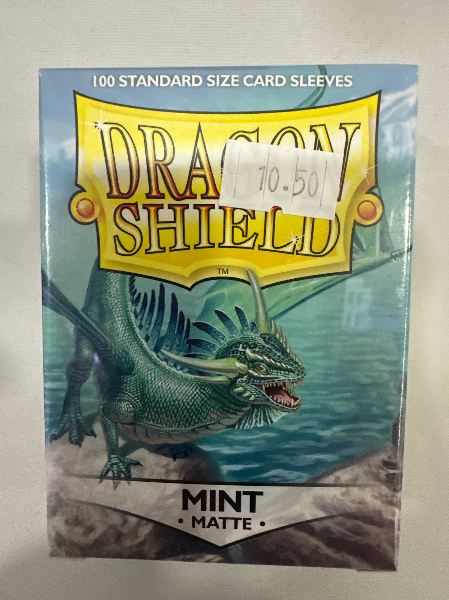 Mint 100 Ct Matte Standard Size Sleeves Dragon Shield
