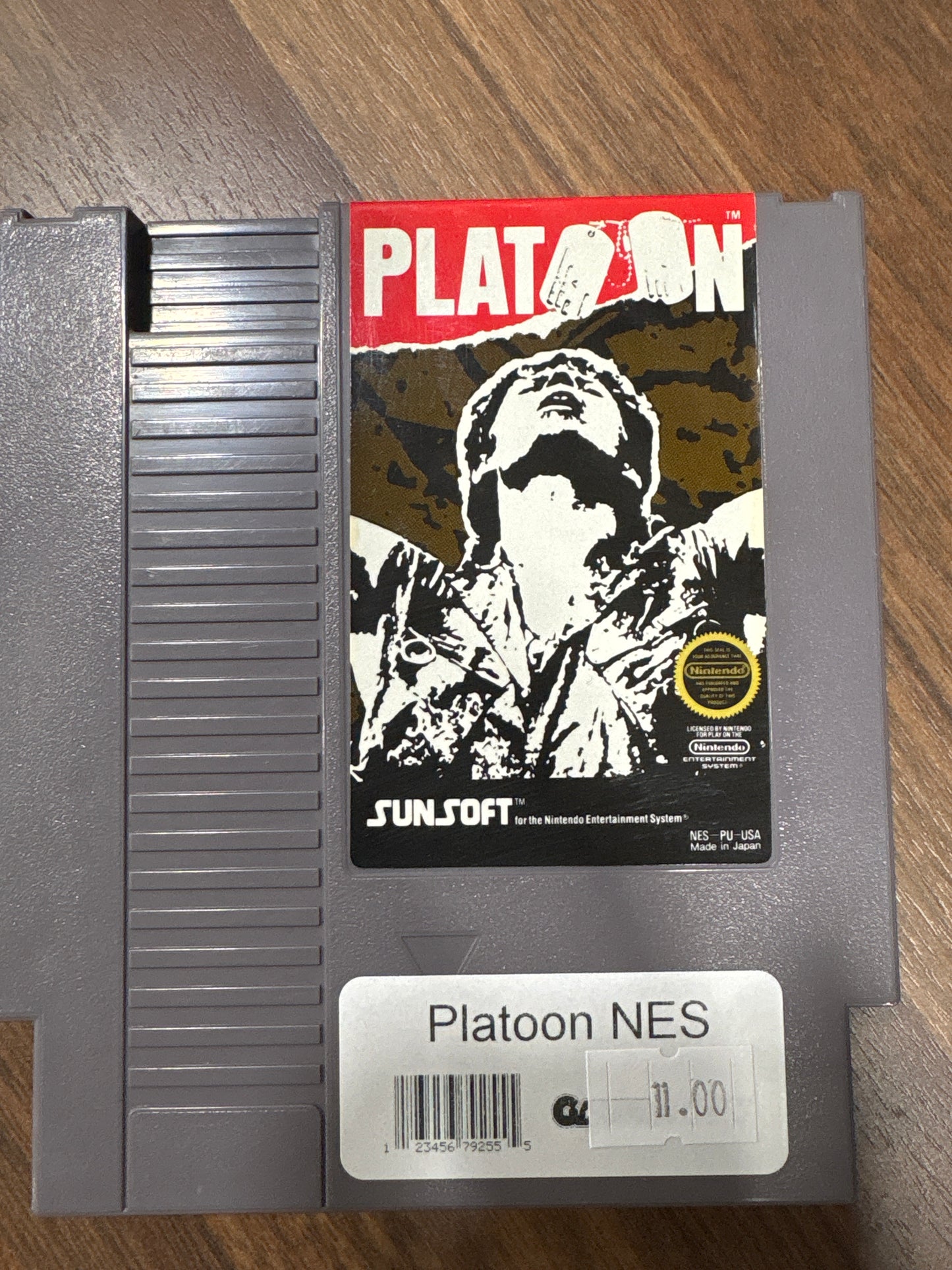 Platoon NES